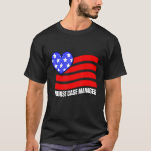 Camiseta Gerente de Caso de Enfermagem Rn Gestão 3