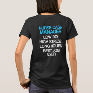 Camiseta Gerente de Caso de Enfermagem Rn Gestão 5
