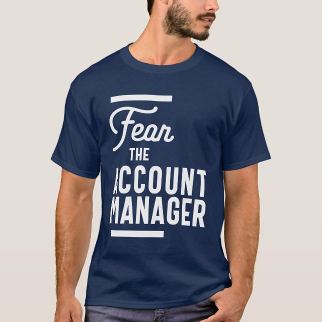 Camiseta Gerente de Conta Oferta Funny Job Profissão (Frente)