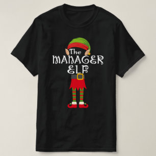Camiseta gerente de elf correspondente ao natal