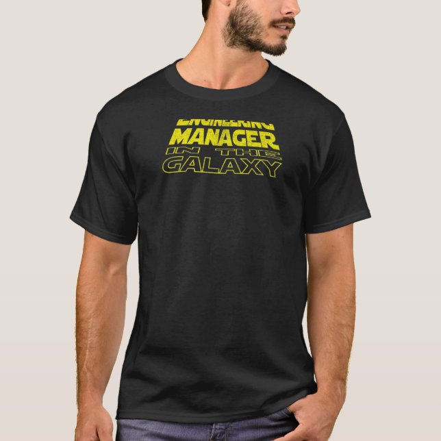 Camiseta Gerente de Engenharia Espaço Traseiro (Frente)