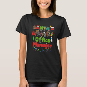 Camiseta Gerente de escritório favorito do Papai Noel em Xa