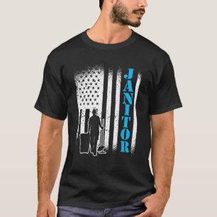 Camiseta Gerente de instalações de controle de bandeiras do