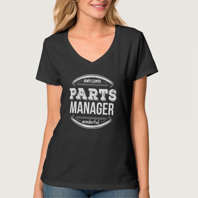 Camiseta Gerente de Peças (Frente)