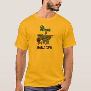 Camiseta Gerente de planta para o jardineiro