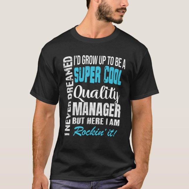 Camiseta Gerente de Qualidade Apreciação (Frente)