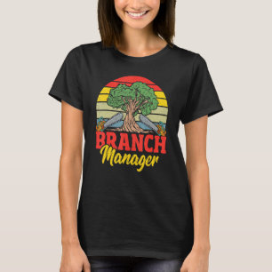 Camiseta Gerente de Ramificação Lumberjack Arborist