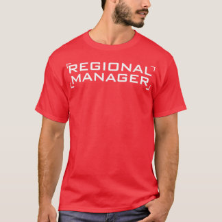 Camiseta Gerente Regional Gerente de Ofertas de Supervisor