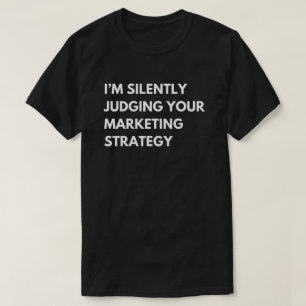 Camiseta Gerentes de Marketing e Especialistas em Marketing