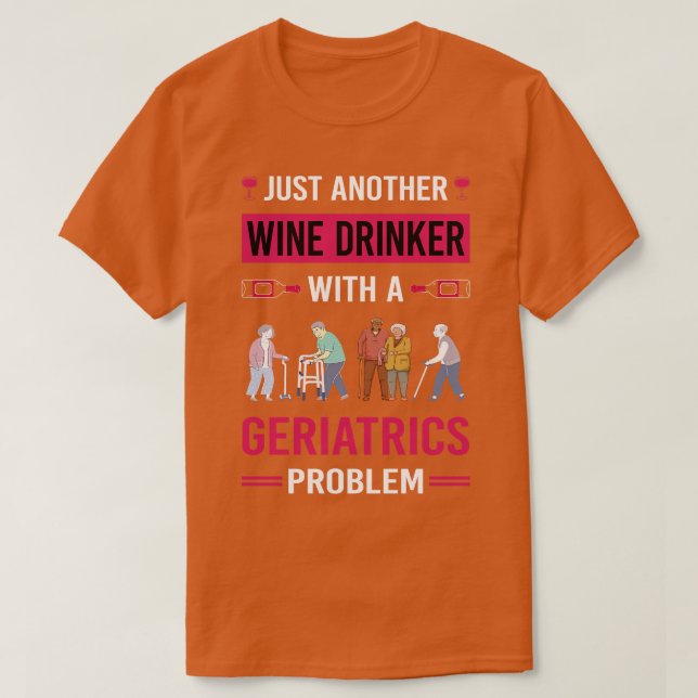Camiseta Geriatria Geriatria Geriatra (Frente do Design)