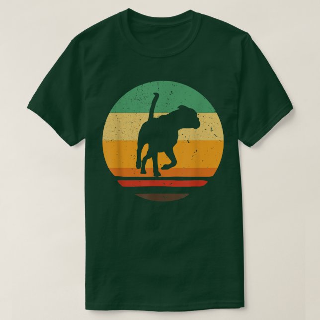 Camiseta German boer dog or puppy owner Cool RETRO distress (Frente do Design)