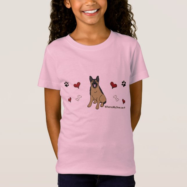Camiseta german shepherd (Frente)