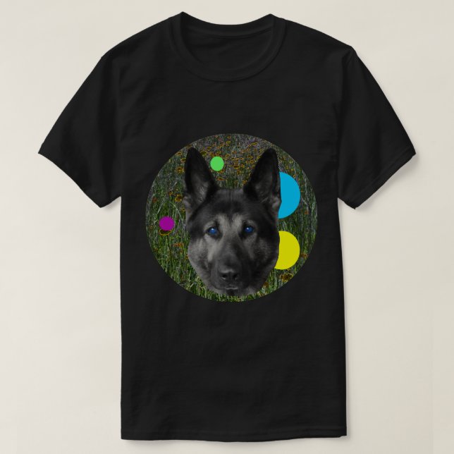 Camiseta German shepherd (Frente do Design)