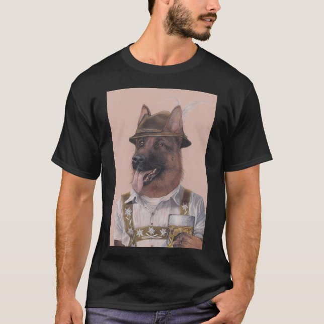Camiseta German shepherd (Frente)