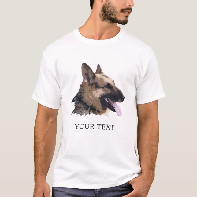 Camiseta German shepherd (Frente)