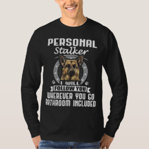 Camiseta German shepherd Ação de Graças Dono dos presentes