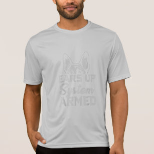 Camiseta german shepherd armado