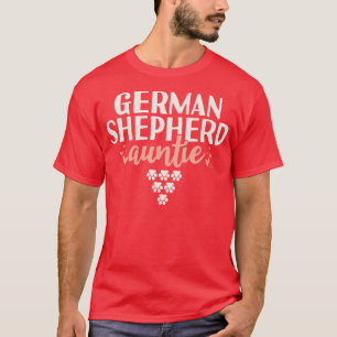 Camiseta German shepherd Auntie Gift