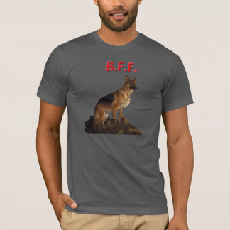 Camiseta German shepherd B.F.F.