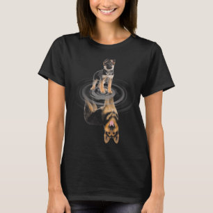 Camiseta GERMAN SHEPHERD Baby Reflection Mirror GERMAN SHEP