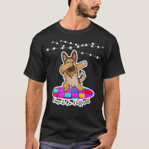 Camiseta German shepherd Batida ousadia para ser um animal