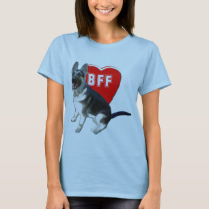 Camiseta German shepherd BFF