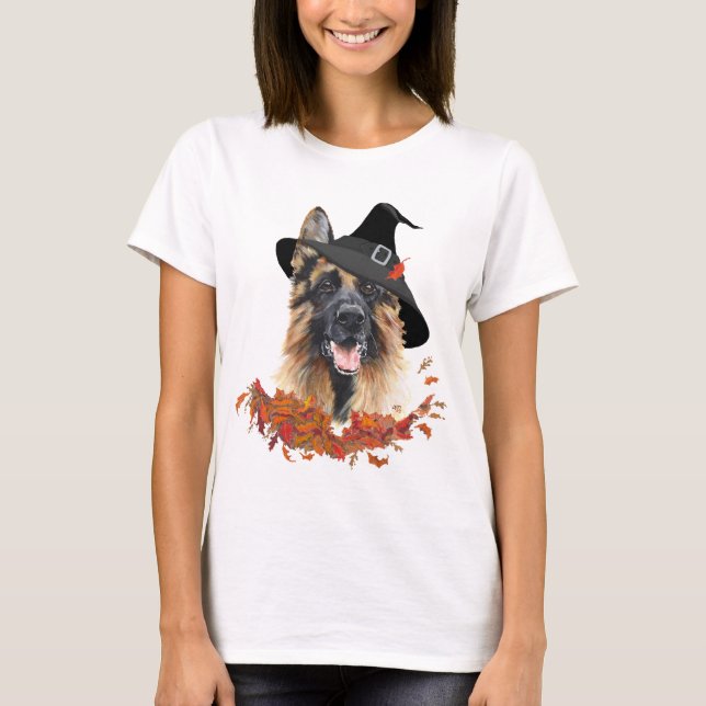 Camiseta German shepherd Cachorro (Frente)