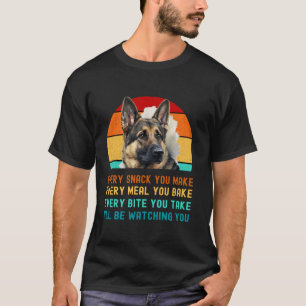 Camiseta German shepherd Cachorro Alsaciano Mãe Pai Mãe