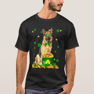 Camiseta German shepherd Cachorro Pai Dia Cachorro Mãe