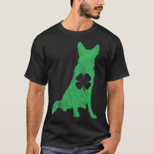Camiseta german shepherd Cachorro Rua Patrick Day Sain