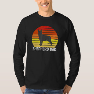 Camiseta German shepherd - Cão Shepherd Pai Retro Shepherd