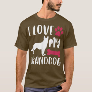 Camiseta German shepherd Cão Vovô Vovô Vovô - Co