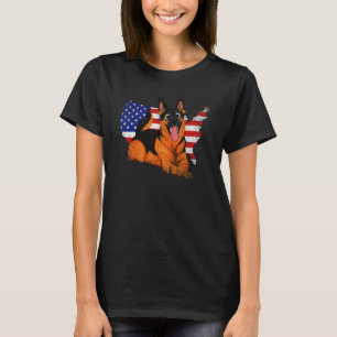 Camiseta German shepherd de Cães Animal Americano