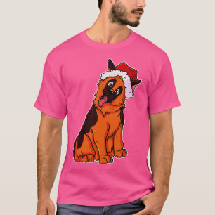 Camiseta German shepherd de Natal