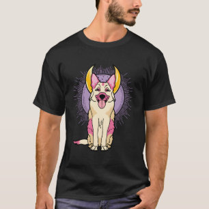Camiseta German shepherd de Pastel Cachorro Gsd Kawaii Occu