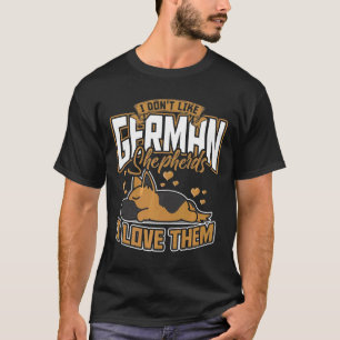 Camiseta German shepherd de Pet de Cachorro Proprietário