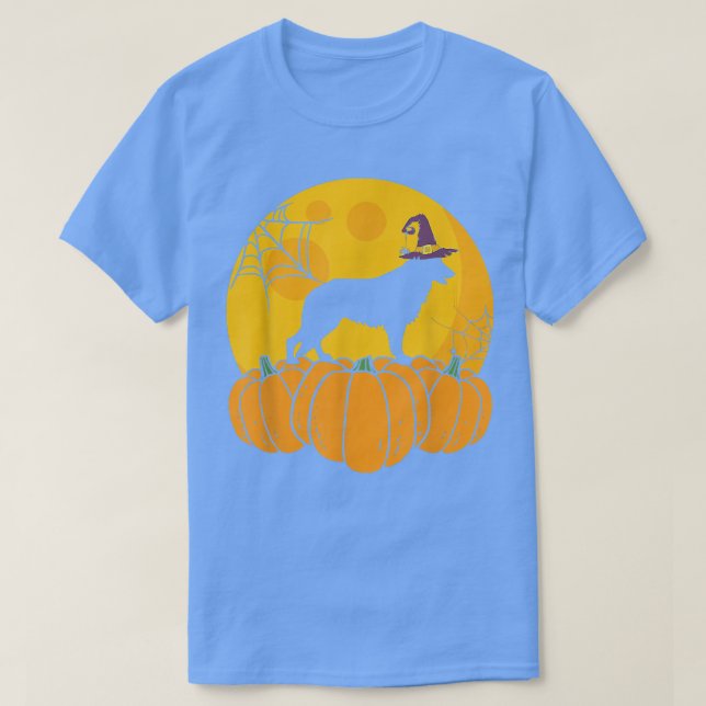 Camiseta German Shepherd Dog Halloween Funny  (Frente do Design)