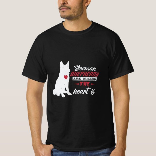 Camiseta german shepherd dog owner gift (Frente)