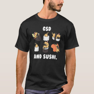 Camiseta German shepherd E Cão Sushi