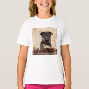 Camiseta German shepherd Em Cesta