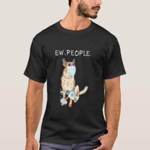 Camiseta German shepherd Ew Pessoas
