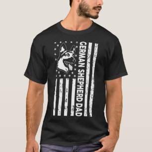 Camiseta German shepherd german shepherd Cão Pai Pai Sh