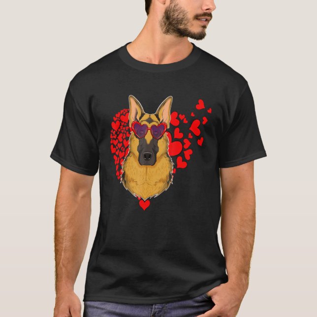 Camiseta German shepherd I Cachorro I German shepherd (Frente)