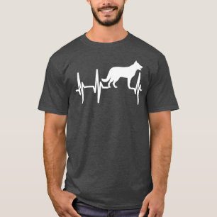 Camiseta german shepherd K9 Pulsação Policial Cachorro Pa
