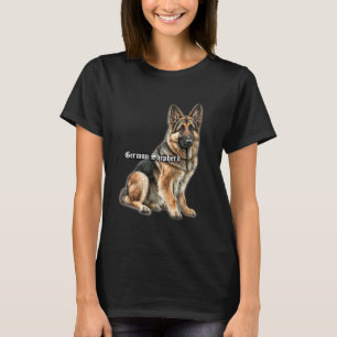 Camiseta German shepherd K-9 Cão Policial