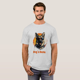 Camiseta German shepherd legal com óculos de sol