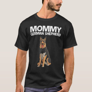 Camiseta German shepherd legal Para Mulheres Mãe Cão GSD K9
