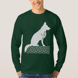 Camiseta German shepherd Loki Sailor's Knot White