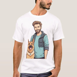 Camiseta German shepherd Lover Trendy T Shirt
