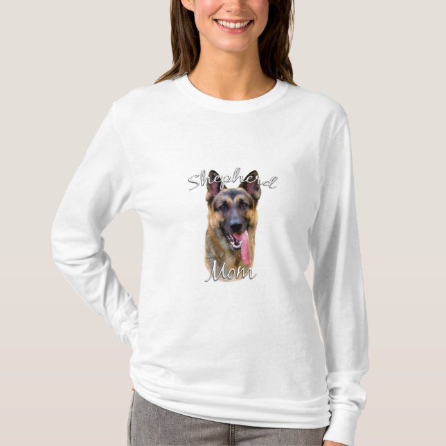 Camiseta German shepherd Mãe 2 (Frente)